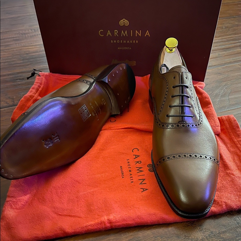 Brand new mens Carmina dress shoes